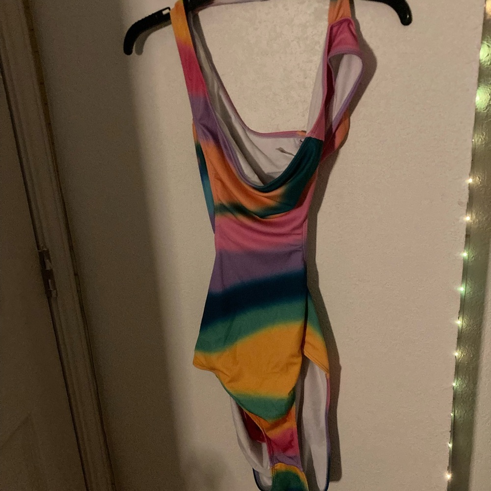 No Boundaries Rainbow One Piece Swimsuit